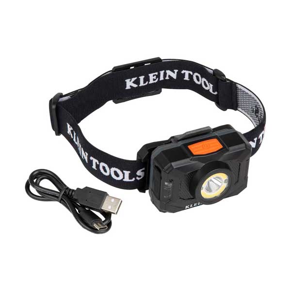 Klein Tools Klein Tools 56414 Rechargeable 2-Color LED Headlamp with Adjustable Strap Default Title
