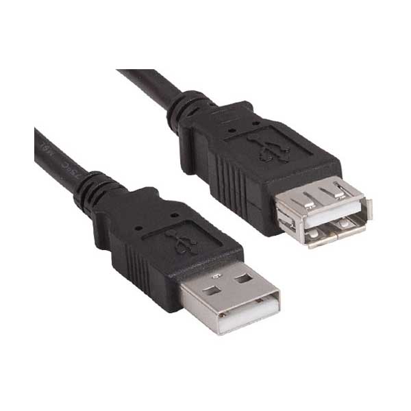SR Components CAUSBAMF15 15' USB 2.0 A Male to Female Extension Cable Default Title
