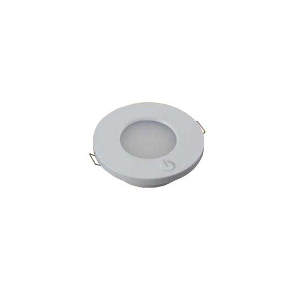 NTE Electronics Round LED Interior Light (Cool White)