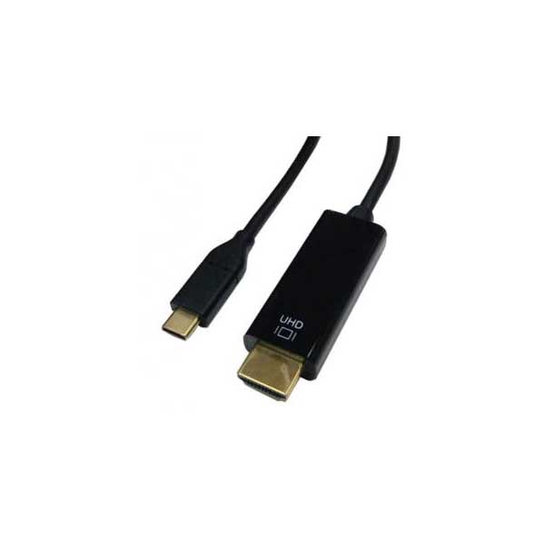 Calrad 72-158-6 6ft. USB Type-C to HDMI Active Audio/Video Converter Cable