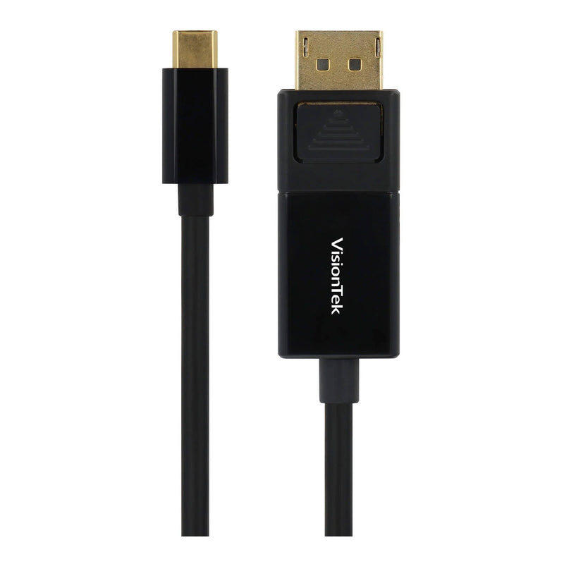 VisionTek 901289 6ft Male to Male USB-C to DisplayPort 1.4 Cable