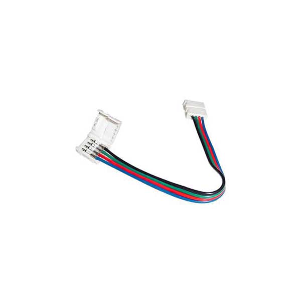 Calrad 4.5" LED Lighting RGB 4-Wire Flexible Coupler