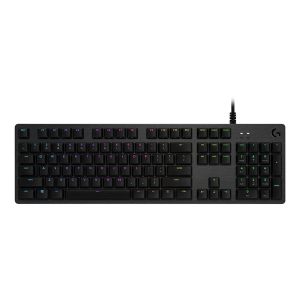 Logitech 920-009342 G512 Carbon LIGHTSYNC RGB Mechanical GX Brown Tactile Gaming Keyboard Default Title

