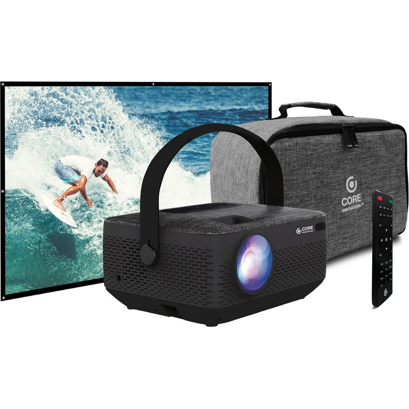 Core Innovations PRJ150BD 16:9 LCD HD Portable Home Theater Projector