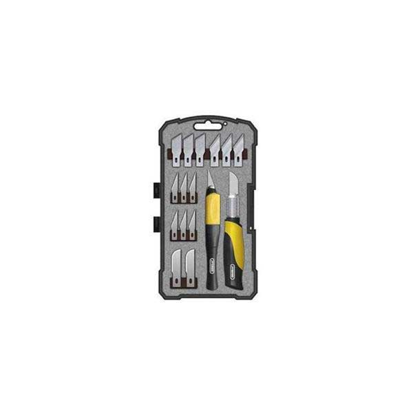 General Tools 95618 18 Piece Hobby Knife Set