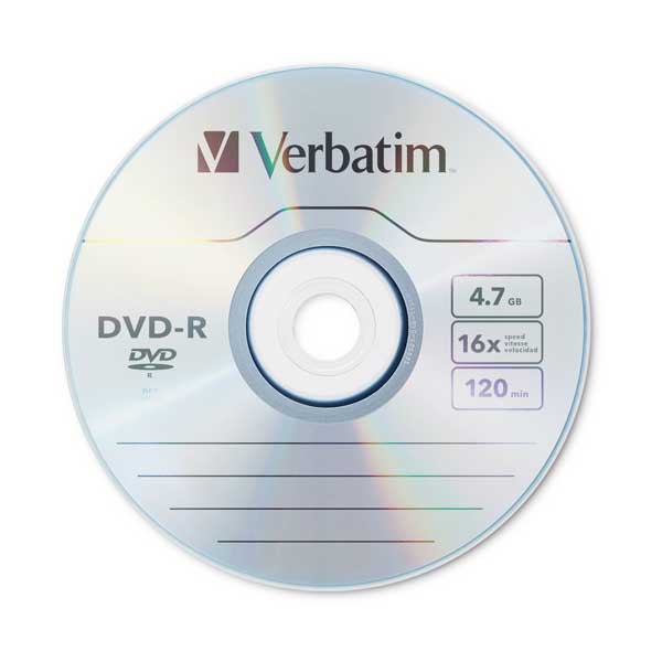 Verbatim Verbatim 97957 4.7GB 16XDVD-R with Branded Surface 10-Pack Default Title
