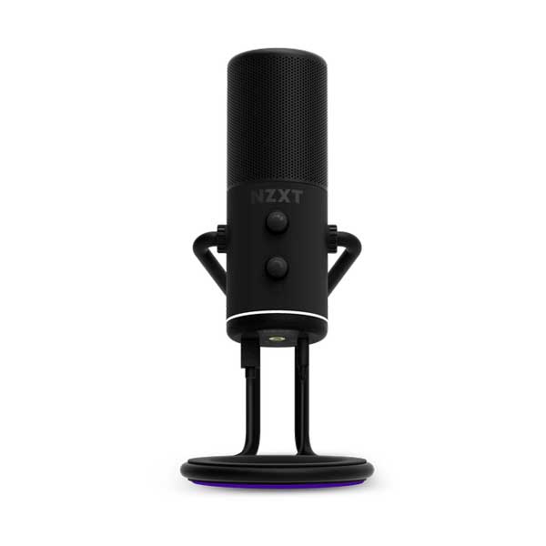 NZXT NZXT AP-WUMIC-B1 Capsule Black Cardioid USB-C Microphone Default Title
