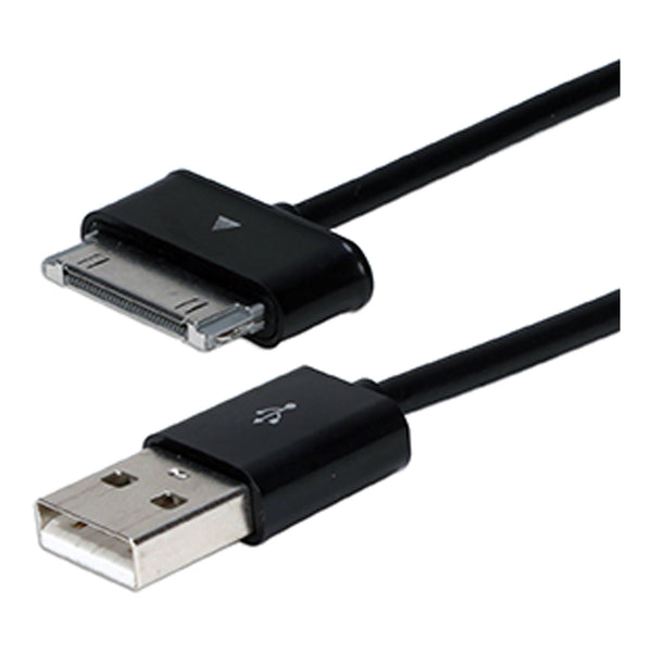 QVS QVS AST-2M 2-Meter USB Sync & 2.1Amp Charger Cable for Samsung Galaxy Tab/Note Tablet Default Title
