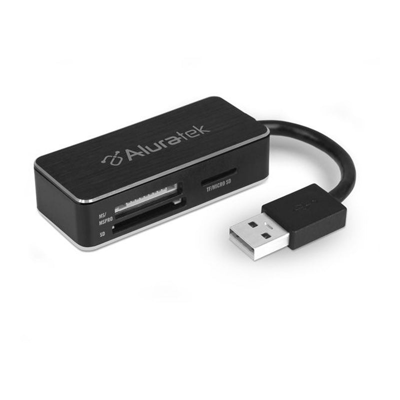 Aluratek AUCR200 MicroSD / MiniSD USB 2.0 Multi-Media Card Reader