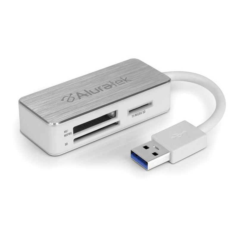 Aluratek AUCR300F SDXC / SDHC / MicroSD / MS USB 3.0 Multi-Media Card Reader