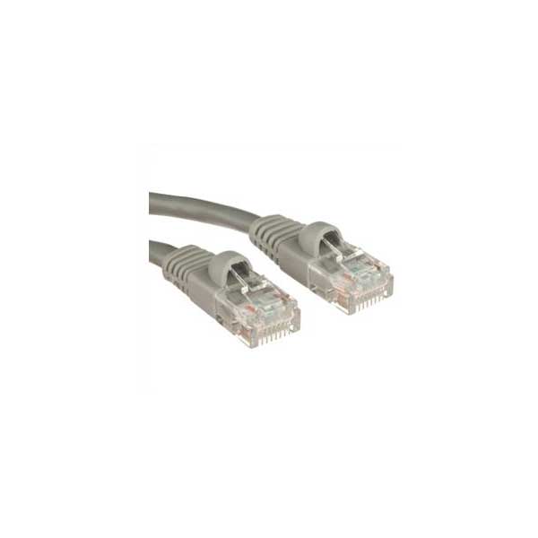 SR Components Cat6 Network Patch Cable with Boots, Grey, 50FT Default Title
