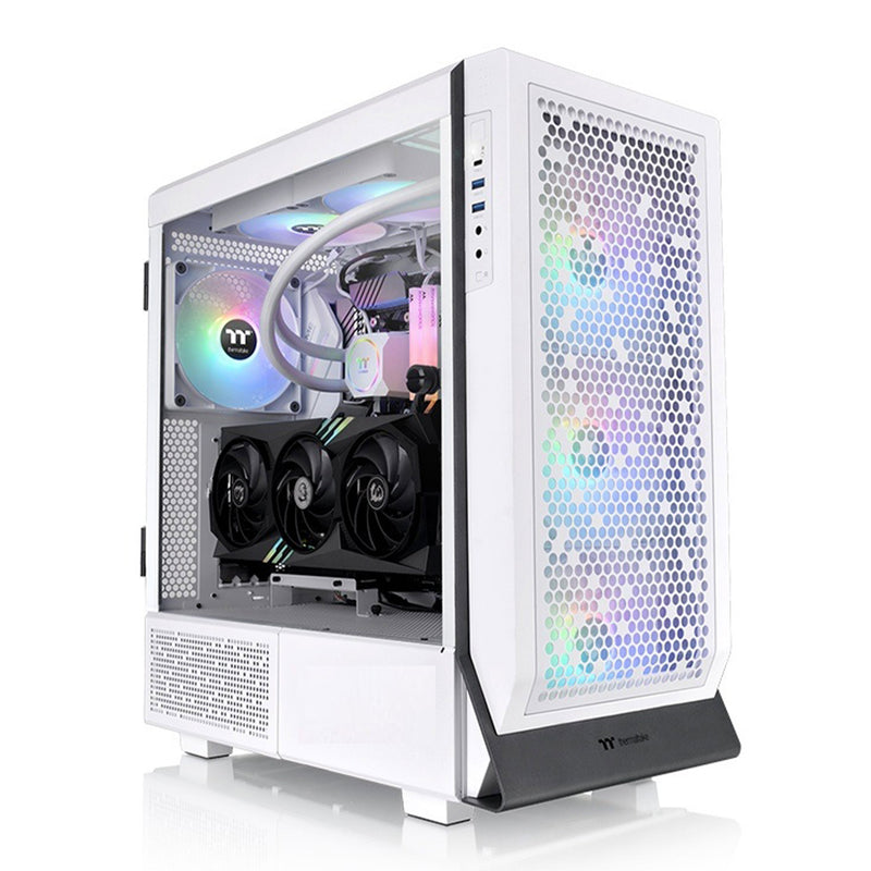 Thermaltake CA-1X5-00M6WN-00 Ceres 500 TG ARGB Snow Mid Tower Chassis