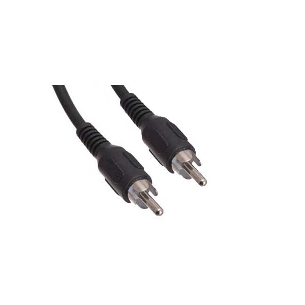 Philmore CA905 3ft 75ohm RG59/U RCA Male to RCA Male Extension Cable