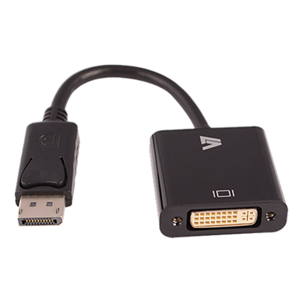 V7 V7 CBLDPDVI-1E 1080p FHD DisplayPort 1.2 Male to DVI-I Female Adapter Default Title
