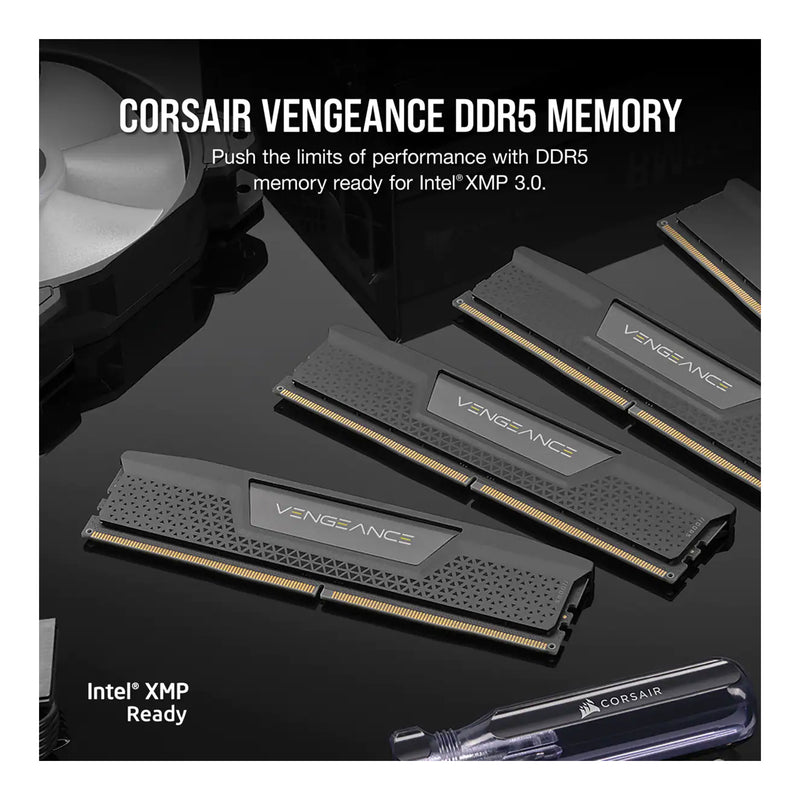 Corsair CMK32GX5M2B5600C36 Vengeance 32GB (2x16GB) DDR5 DRAM 5600MHz C36 Memory Kit