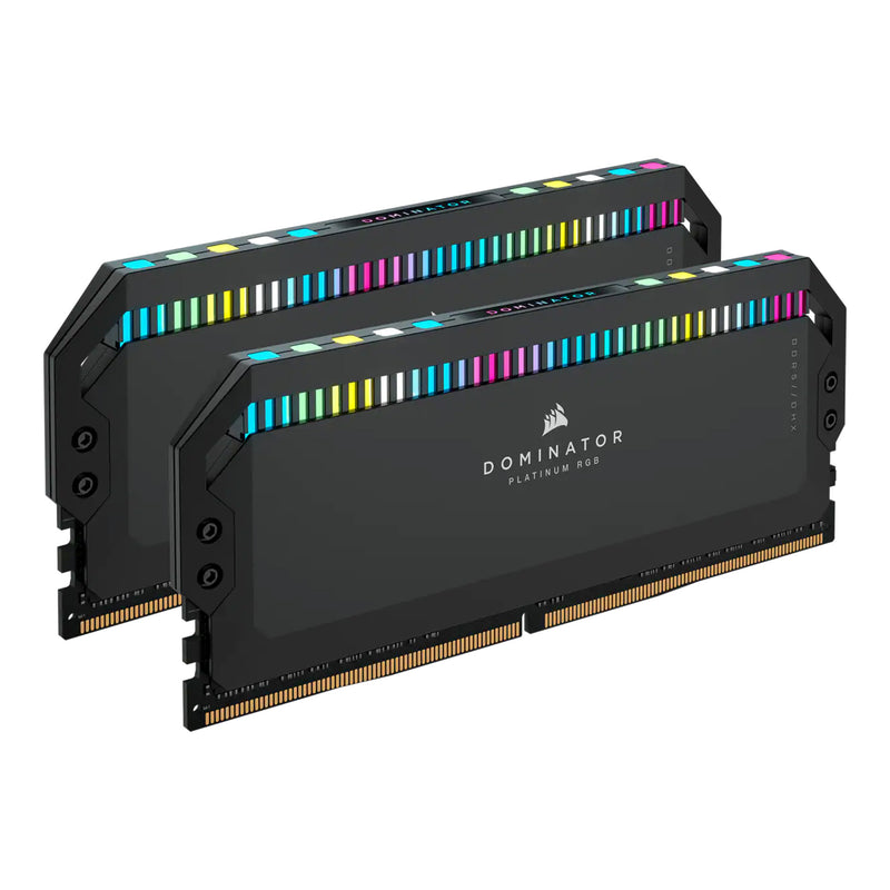 CORSAIR CMT64GX5M2B5600C40 Dominator Platinum RGB 64GB (2x32GB) DDR5 5600MHz C40 Memory Kit