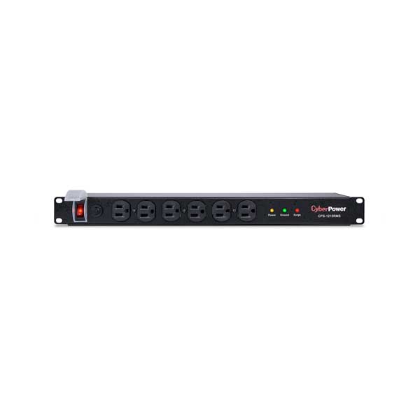 CyberPower CyberPower CPS1215RMS 12-Outlet 1800-Joules Rackbar Surge Protector Default Title
