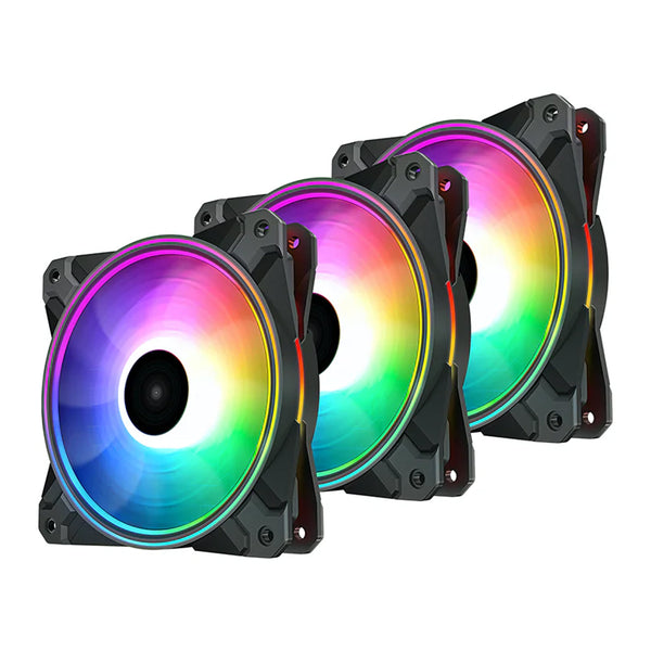 DeepCool DeepCool DP-F12-AR-CF120P-3P 3-Pack CF120 PLUS 120mm ARGB Fans Default Title
