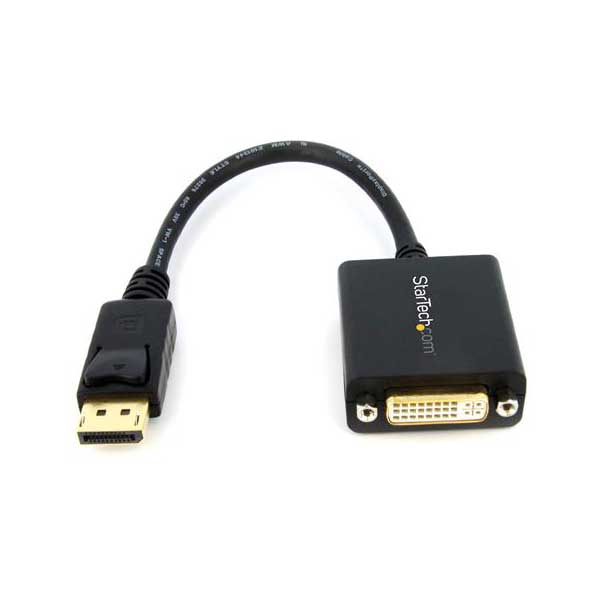 StarTech DP2DVI2 DisplayPort to DVI Video Adapter Converter