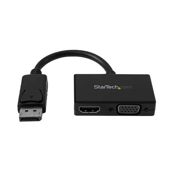 StarTech StarTech DP2HDVGA 2-in-1 Travel A/V Adapter DisplayPort to HDMI or VGA Default Title
