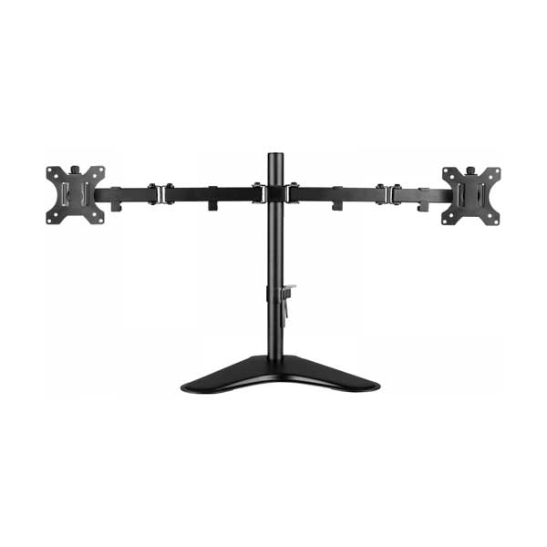 V7 V7 DS2FSD-2N 32in to 13in Dual Desktop Monitor Stand with 360° Rotation and Tilt/Swivel Default Title
