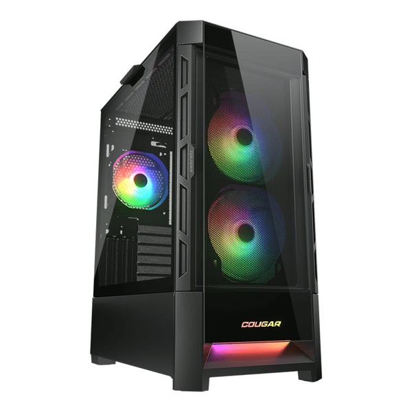 Cougar COUGAR DUOFACE RGB E-ATX Black Mid-Tower Gaming Case Default Title
