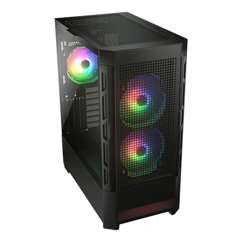 COUGAR DUOFACE RGB E-ATX Black Mid-Tower Gaming Case
