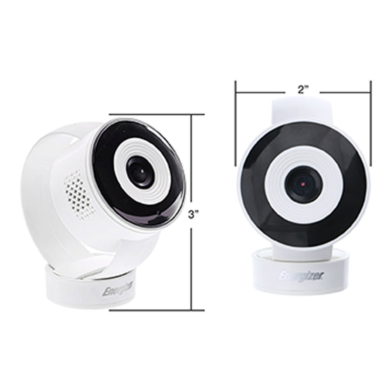 Energizer EIX1-1004-WHT White 1080p Full HD Smart Wi-Fi Indoor Camera