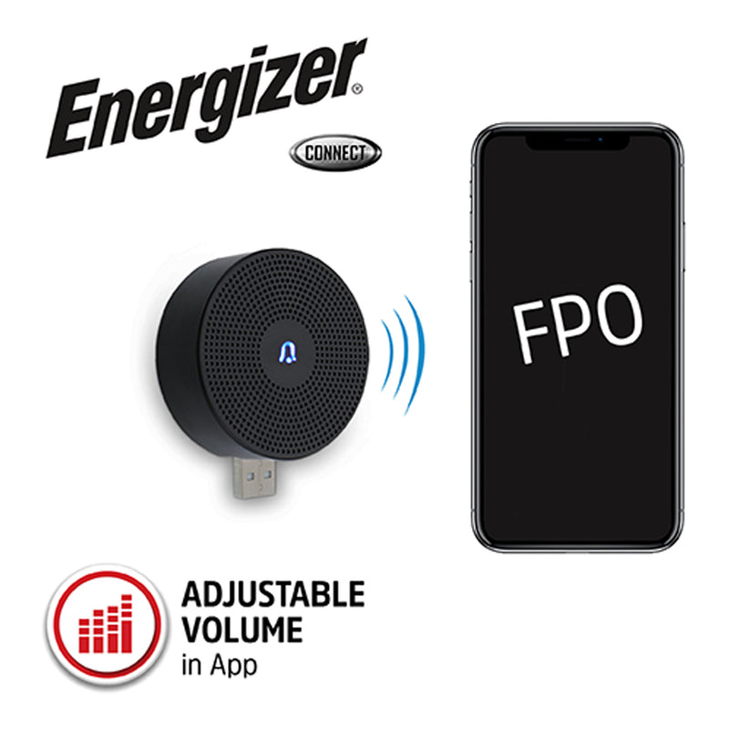 Energizer EOD1-1003-CHM Smart Wifi Wireless Chime for Video Doorbell