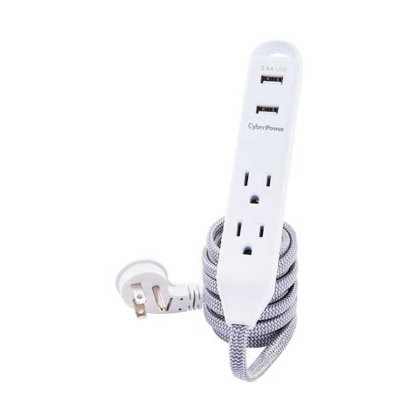 CyberPower CyberPower Systems GC306U 2 Outlet W/ 2 USB - 6' Cord Default Title
