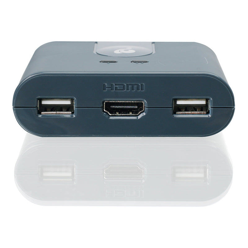 IOGEAR GCS32HU 2-Port Full HD KVM Switch with HDMI and USB Connections