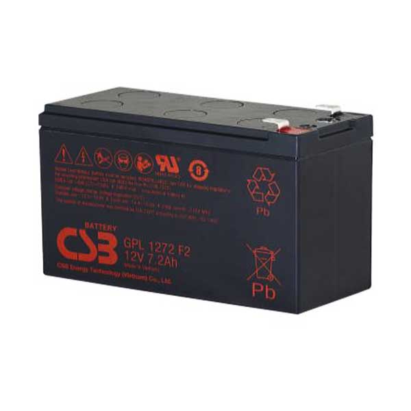 CSB CSB Battery GPL1272F2 12V 7.2Ah Sealed Lead Acid Battery with F2 Terminals Default Title
