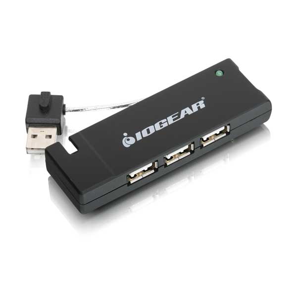 IOGEAR GUH285W6 4-Port Hi-Speed USB 2.0 Hub