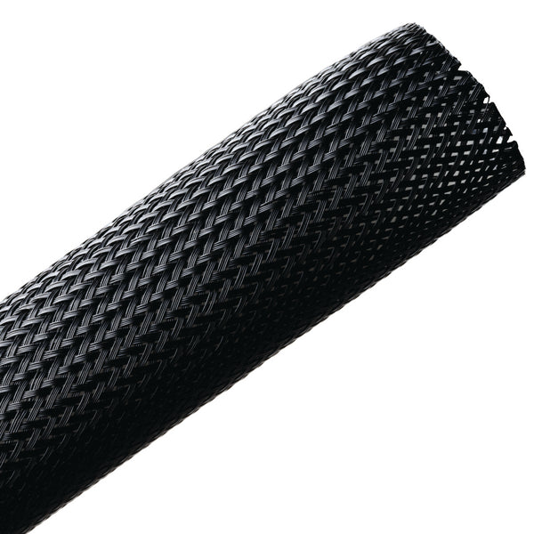 HellermannTyton HellermannTyton BSPSC1140 1-1/4 Inch Braided Expandable Sleeving, Black, Sold By The Foot Default Title
