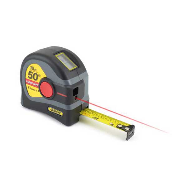 General Tools General Tools 2-in-1 Laser Tape Measure Default Title
