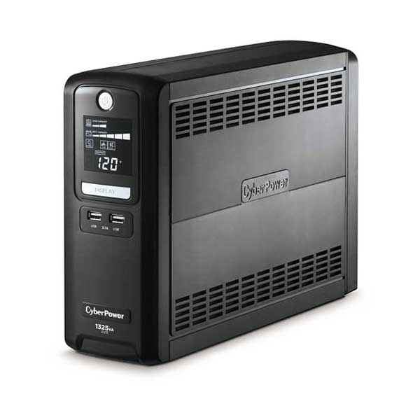 CyberPower LX1325GU 1325VA 810W 10-Outlet Intelligent LCD Battery Back-Up