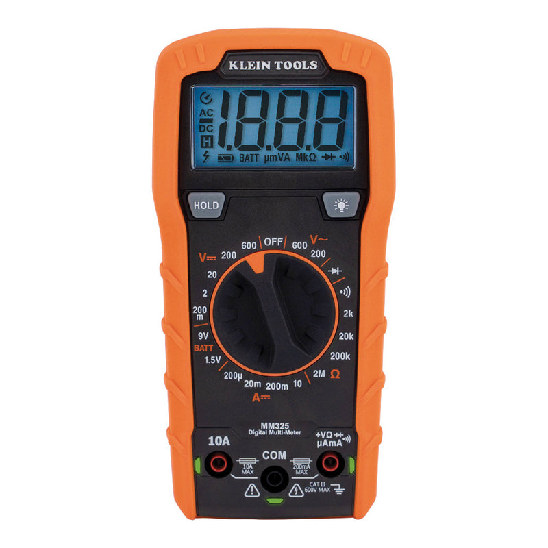 Klein Tools MM325 600V Manual-Ranging Digital Multimeter