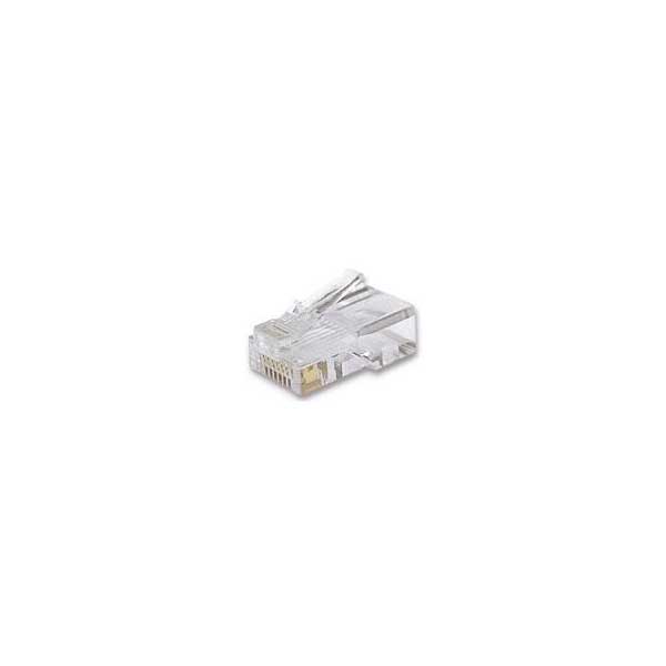 Cat 6 RJ45 Modular Plug For Solid Wire