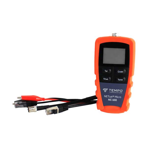 Tempo Communications Tempo Communications NC-100 NETcat Micro Wiring Tester Default Title
