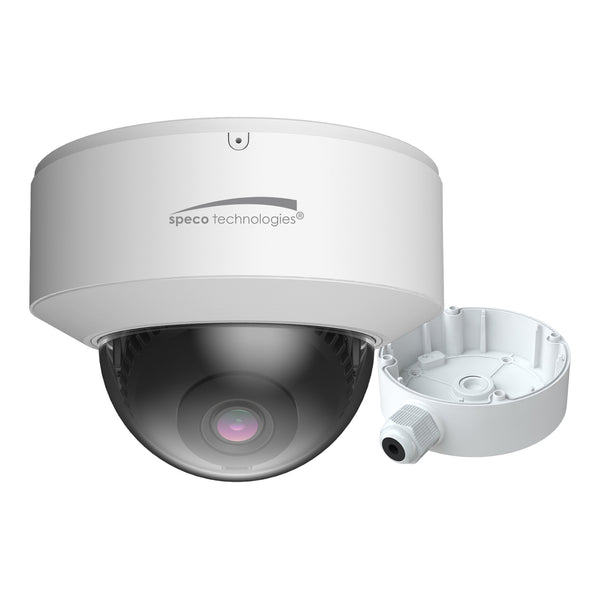 Speco Technologies Speco Technologies O4D6N 4MP 2.8mm H.265 Outdoor Network Dome Camera with Advanced Analytics Default Title
