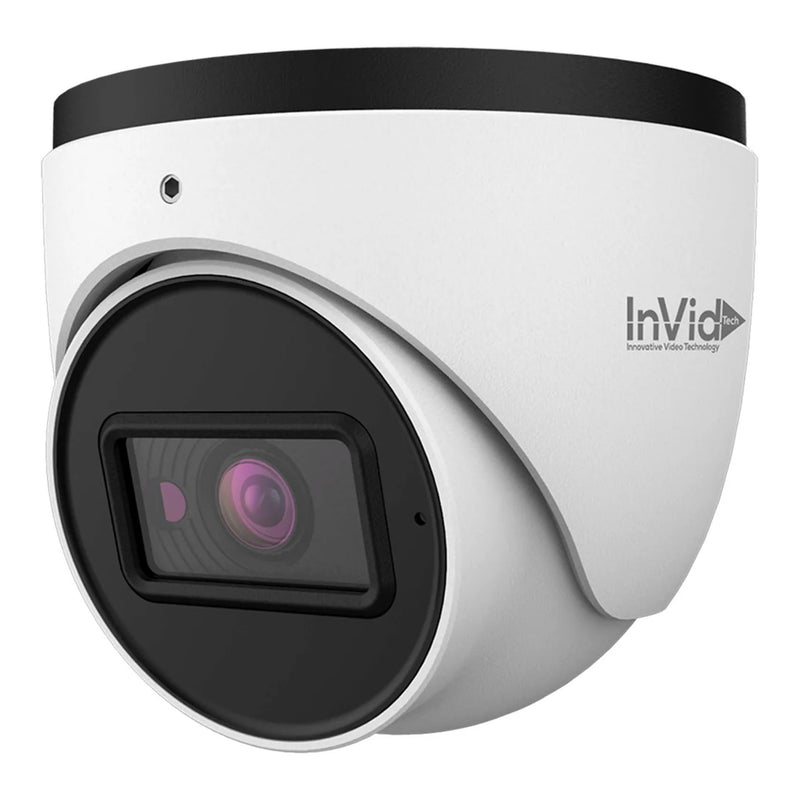 InVid Tech PAR-P5TXIR28B-LC2 5MP 2.8mm WDR IP67 Outdoor IP Dome Camera with Micro SD Slot