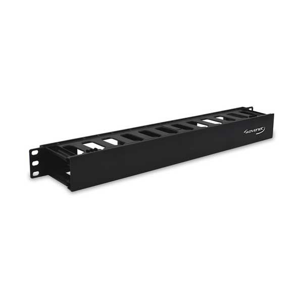 Wavenet Wavenet PDH-SSW-1U 1U Rackmount Single-Sided Duct Horizontal Mount Cable Manager with Cover Default Title
