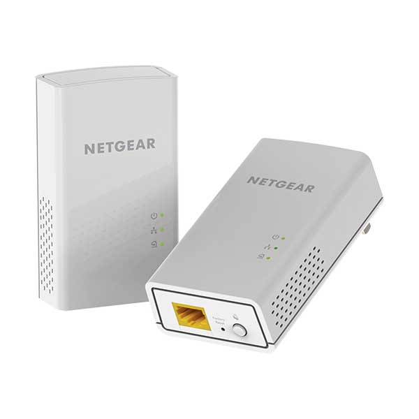 NETGEAR NETGEAR PL1000-100PAS Powerline 1000 Dual Gigabit Wall-Plug Extender Default Title
