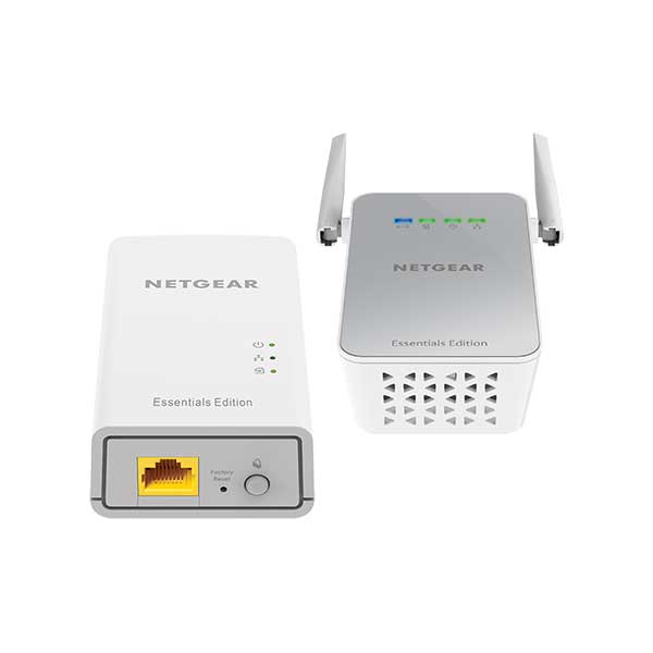 NETGEAR PLW1000-100NAS PowerLINE 1000 + WiFi Access Point and Adapter with Gigabit Port