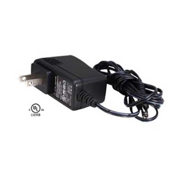 12V DC 1000mA (1A) regulated switching power adapter - UL listed