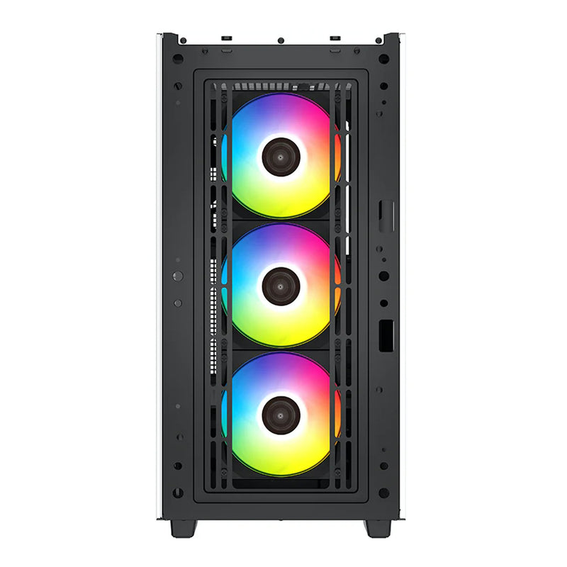 DeepCool R-CK560-WHAAE4-G-1 White CK560 Mid-Tower ATX Case with Tempered Glass Side Panel