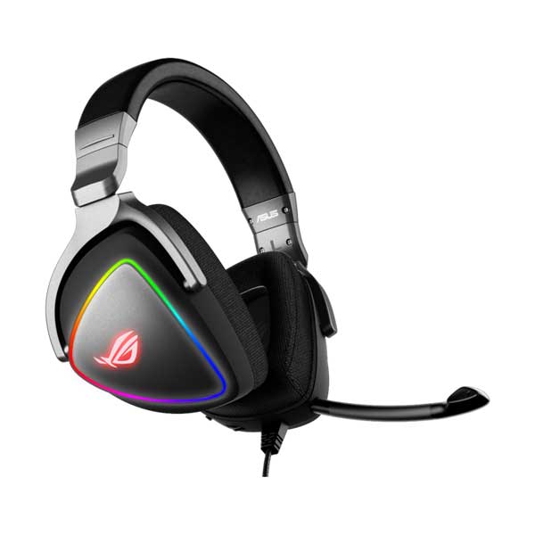 ASUS ROG Delta USB-C Cross-Platform RGB ESS 7.1 Stereo Gaming Headset with Removable Boom Mic