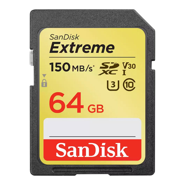 SanDisk SanDisk SDSDXV6-064G-ANCIN 64GB Extreme SD UHS-I SDXC Memory Card Default Title
