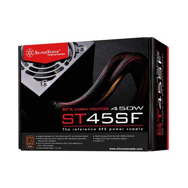 SilverStone ST45SF-V3 450W 80 Plus Bronze SFX Power Supply