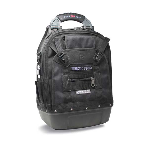Veto Pro Pac Tech Pac Black Backpack Tool/Laptop Bag
